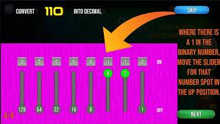 Tutorial Video - Binary To Decimal