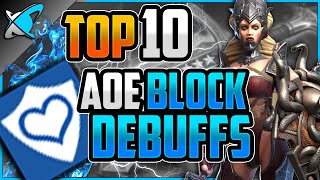 TOP 10 *AOE Block Debuffs* Champions | The BEST Buff in the Game !? | RAID: Shadow Legends