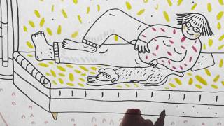 Quick on the Draw: Self-Portrait with Hyesu Lee