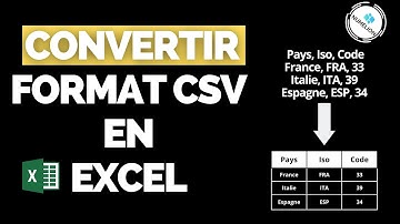 Convertir Fichier CSV au Format EXCEL - 3 Solutions Simple & Rapide  🟢 [TUTORIEL] 🟢
