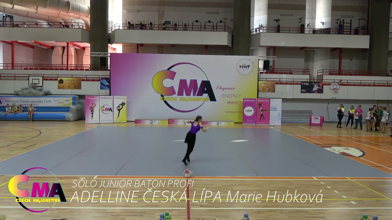 CMA MČR 2021 ADELLINE ČESKÁ LÍPA Hubková Marie / SÓLO JUNIOR BATON PROFI