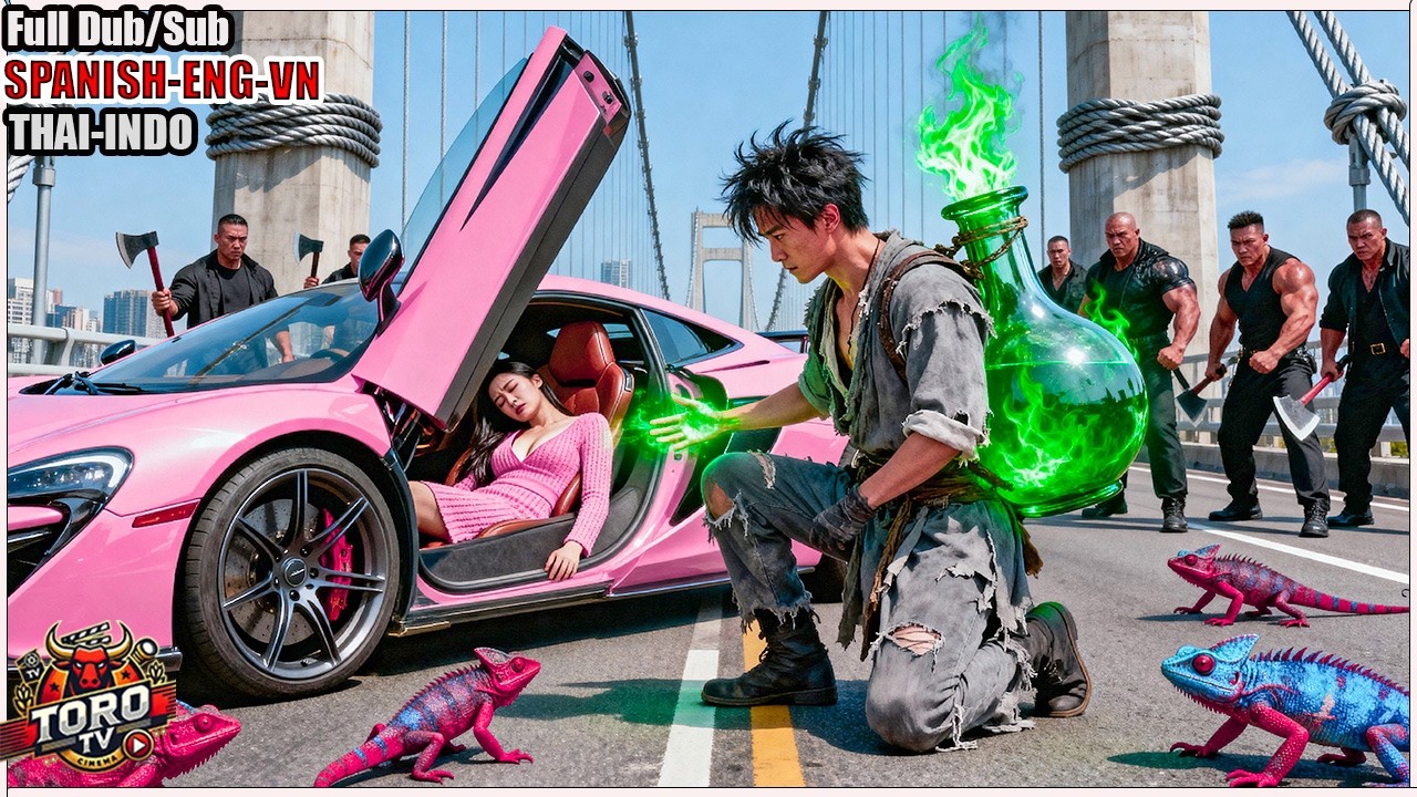 Mendigo Acaba Con Los Pandilleros En La Calle Para Salvar A La CEO, Inesperadamente Ella Le Propone