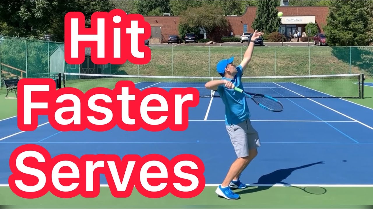 How To Easily Hit Faster Serves (Tennis Technique Explained)