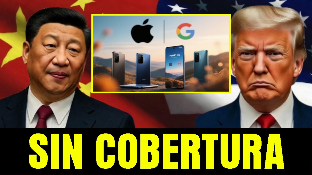 Huawei logra conexión sin cobertura: Apple y Google pierden el control