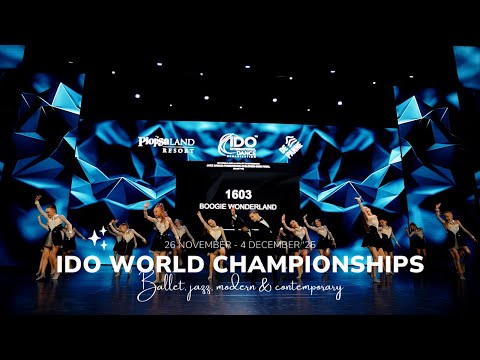 BOOGIE WONDERLAND | Poland | Jazz Dance WCH 2025 | Formation Children