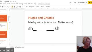 Phonics - Sept. 14 - Google Slides Phonics Sept 1 Google Slides