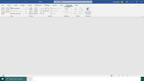 Custom DocProperties or Variables in Word