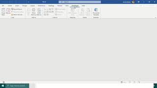 Custom DocProperties or Variables in Word