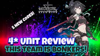 4* Units ARE SO GOOD! USE THEM to DOMINATE! Review! 5 NEW CODES! [Mongil Star: Dive]