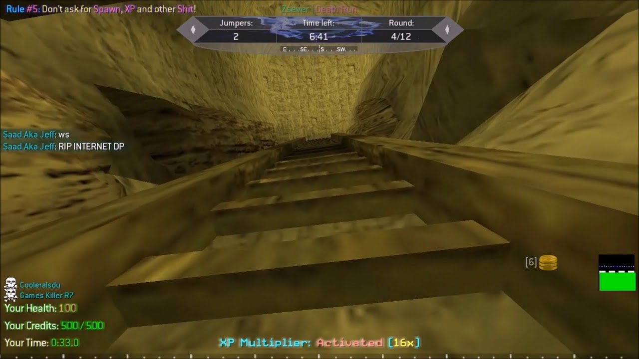 Cod4 Deathrun| Speedrun of Underworld map | Zserver