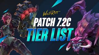 WILD RIFT BEST SOLO QUEUE TIERLIST EVERY ROLE Patch 7 2C
