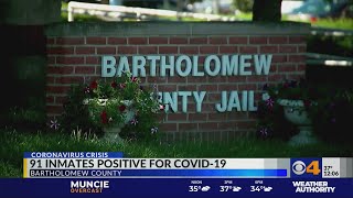 91 inmates test positive for COVID-19 in Bartholomew County