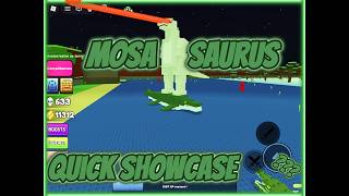 MOSASAURUS in MorphUp.