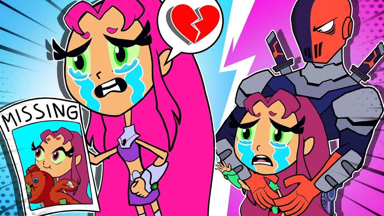 Teen Titans Go! (Animation) Evil Stepdad | Robin x Starfire Sad Love Story