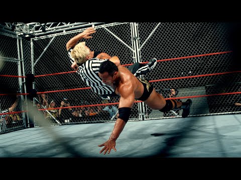 The Rock defies the odds in wild WWE Title Steel Cage Match: Raw, May 1, 2000