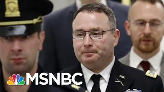 Trump Backers Aim To Smear War Hero Amid More Damaging Testimony | Rachel Maddow | MSNBC