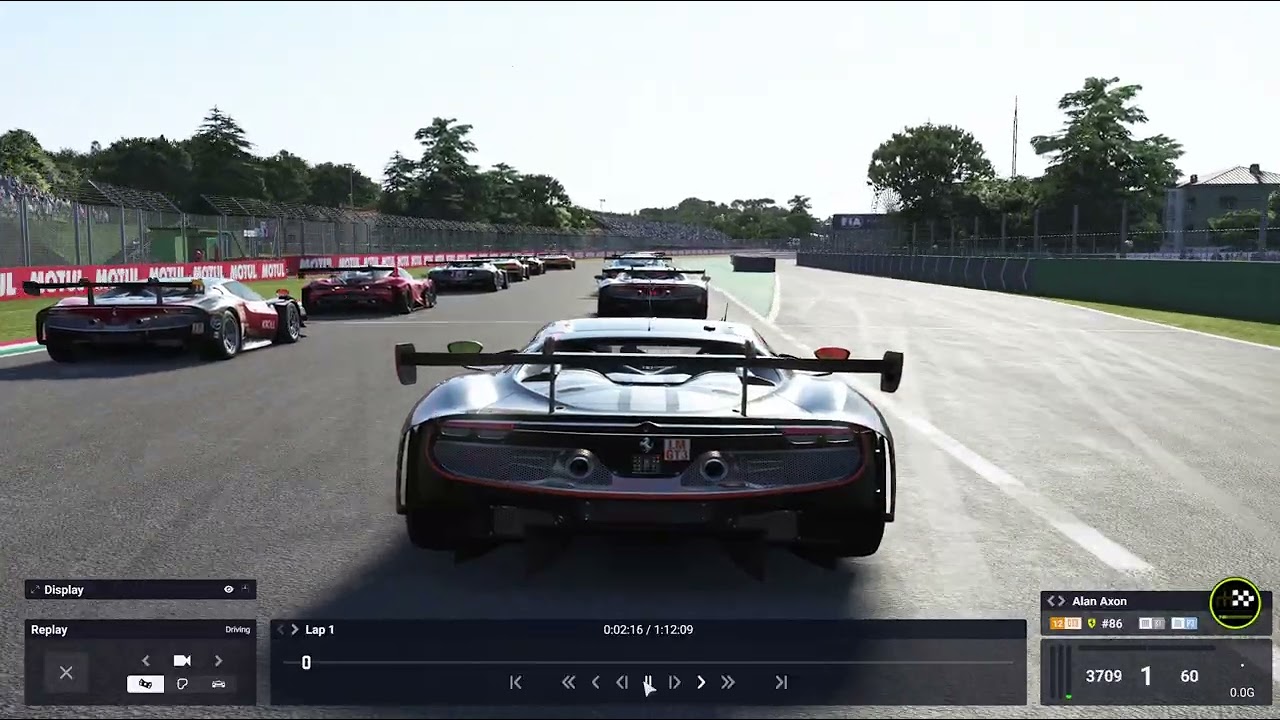 DT at start with Pit limiter on.