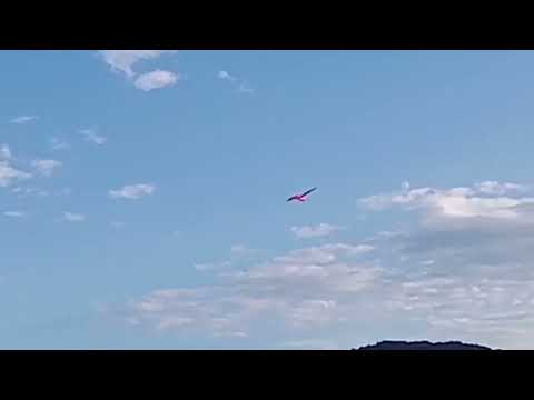 Beautiful, relaxing evening flight of cloud clipper 71 inch RC Vintage Airplane ￼