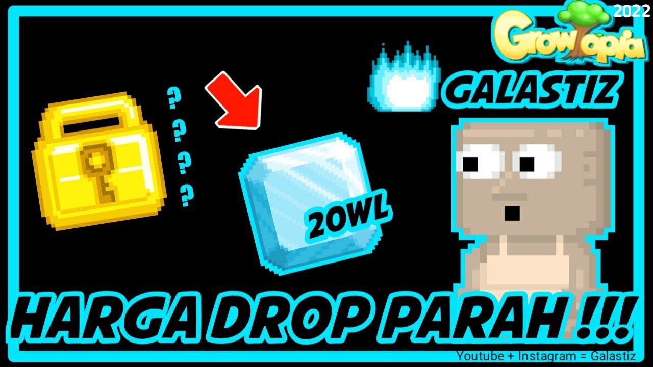 KARENA INI CRYSTAL BLOCK SEED TURUN DROP GROWTOPIA INDONESIA YouTube
