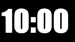 10 MINUTE TIMER | LOUD ALARM  ⏰