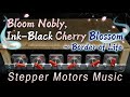 Bloom Nobly, Ink-Black Cherry Blossom ~ Border of Life - Stepper motors