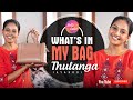 Whats in my bag with thulanga jaykody
