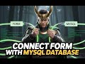 Connect PHP Form to MySQL Database in XAMPP | Beginner to Pro with PhpMyAdmin #youtube