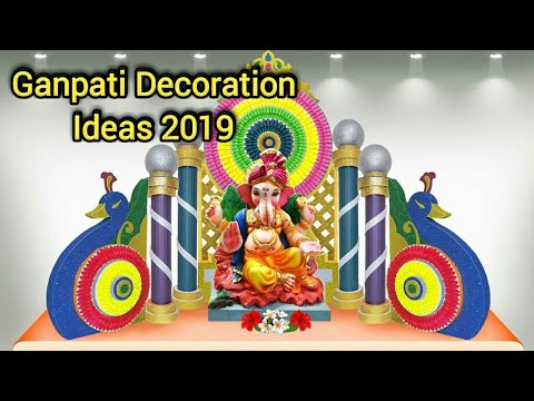 Best Ganpati  decoration  ideas  2019  ganpati  decoration  