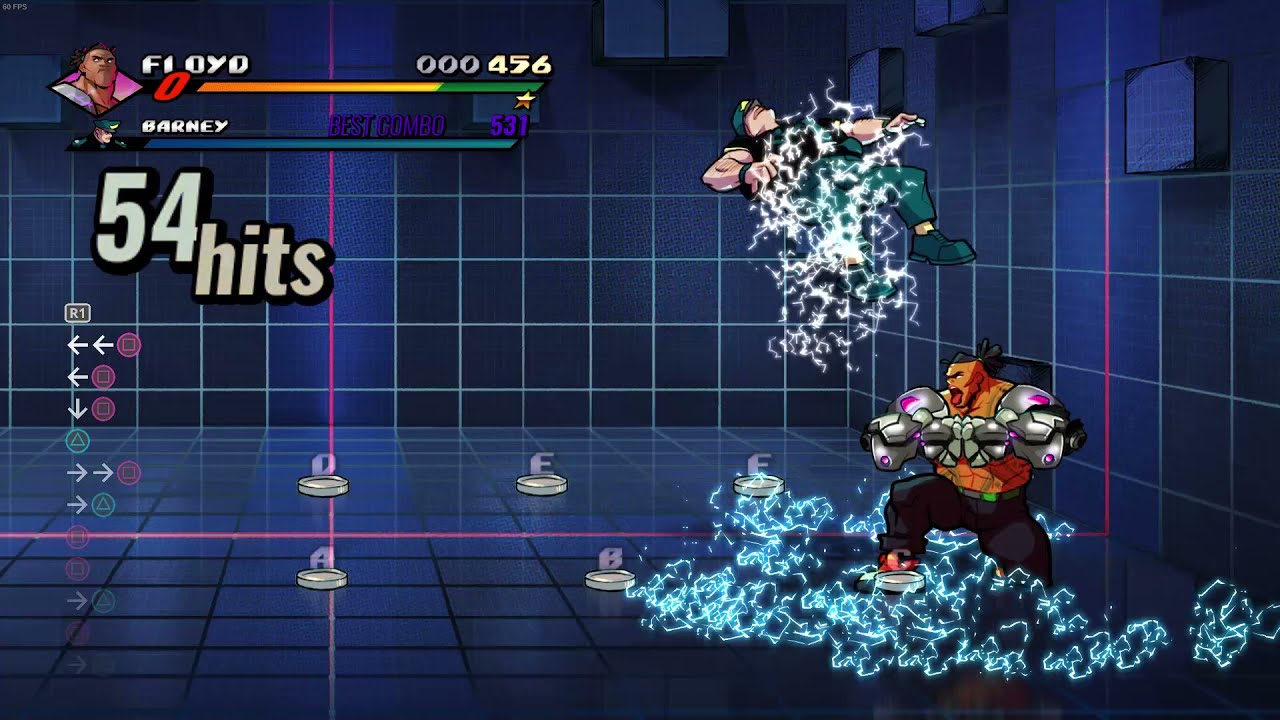 Streets of Rage 4: Floyd ALT Combo