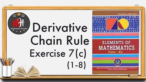 Derivative | Exercise 7(c) (1-8)