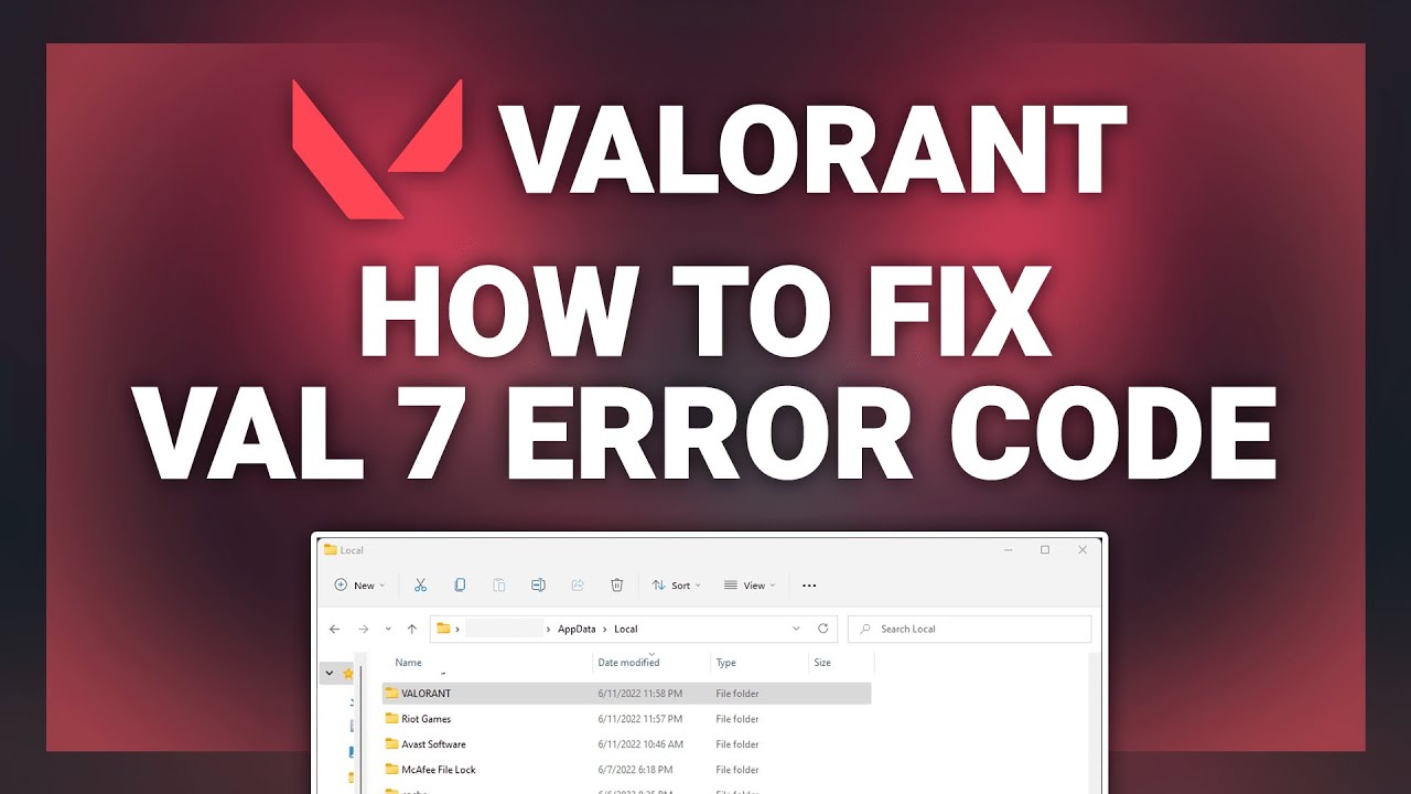 Valorant' error 7 explained: Here's 3 ways to fix the login crash