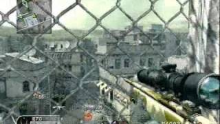 COD4 NO SCOPE HITMARKER ACROSS MAP!