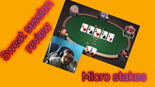 GGPoker sweat session review #1-Micro stakes