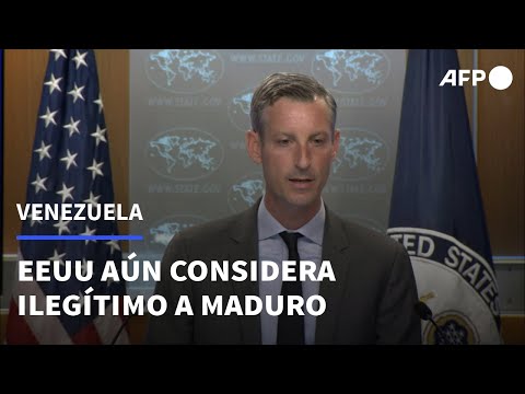 EEUU aún considera "ilegítimo" a Maduro tras disolución de gobierno interino de Venezuela | AFP