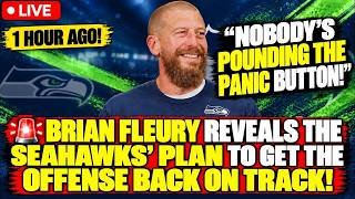 🚨 BRIAN FLEURY REVEALS THE SEAHAWKS’ PLAN TO GET THE OFFENSE BACK ON TRACK!