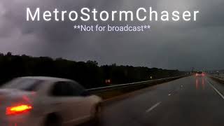4/13/22 - Tornado Warned, Lightning & Weak Rotation