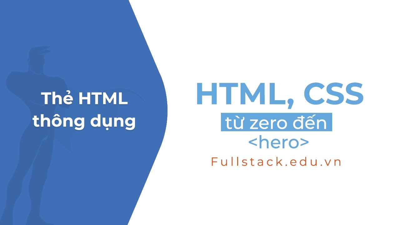 html basic  New  Thẻ HTML thông dụng