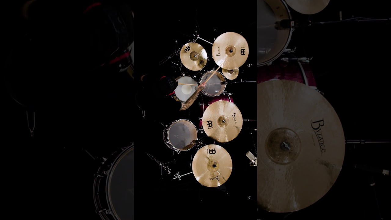 Byzance Brilliant Polyhonic Demo "Rage Bait" w/Miles McPherson #shorts #meinlcymbals #byzance #drums