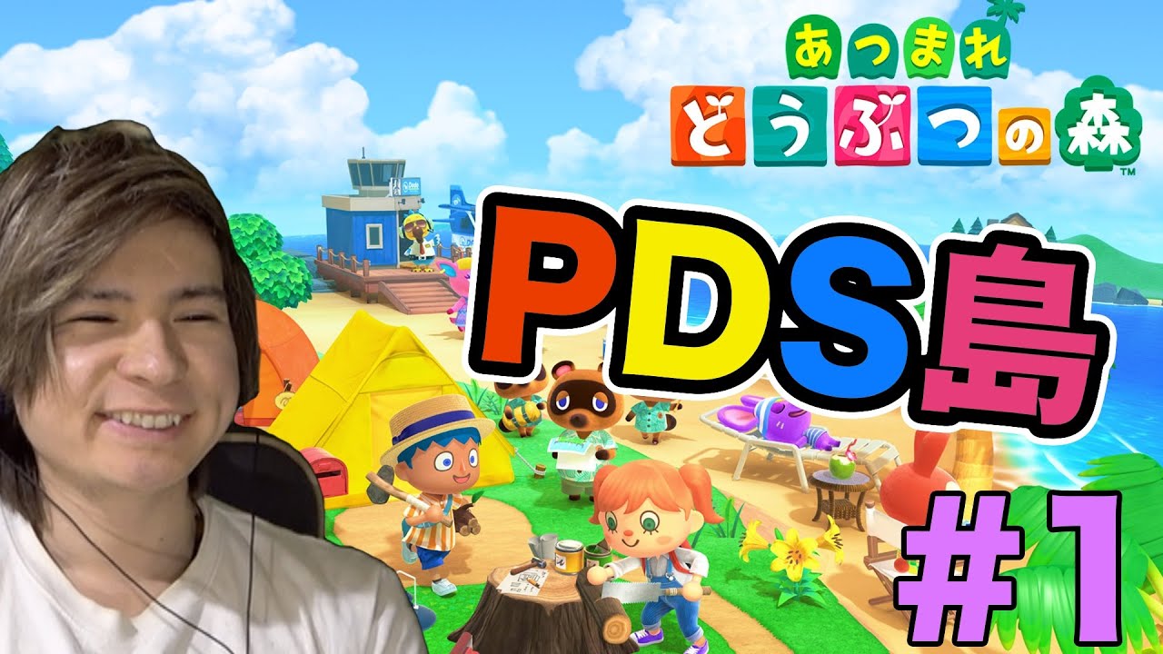 あつまれどうぶつの森 始めるぞい S つ W つ Pds Youtube
