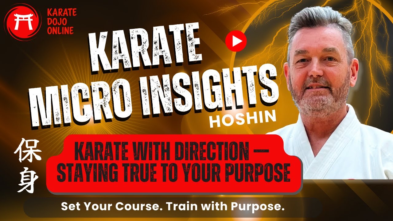 Hoshin (保身) – The Art of Self-Preservation | Karate Micro Insights #1