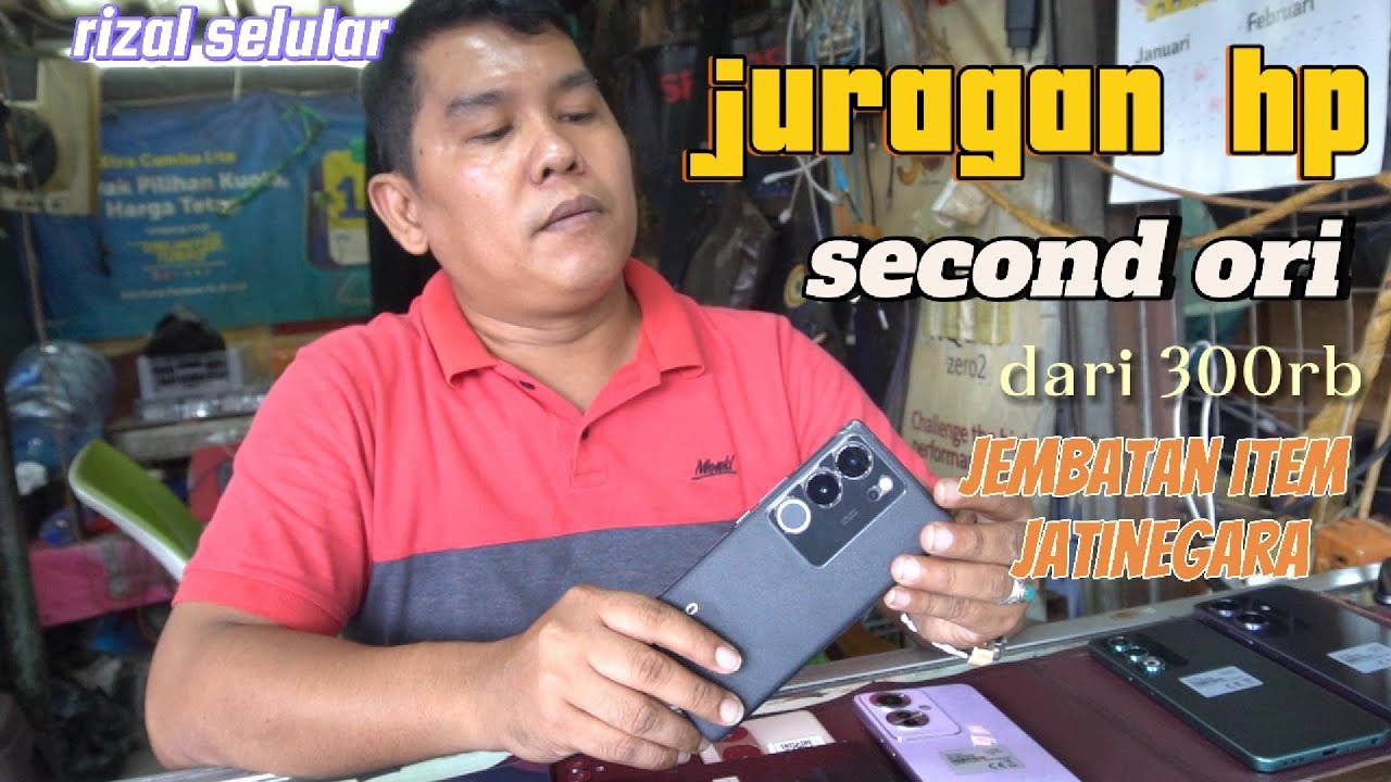 jembatan item jatinegara !!  HP SECOND ORI  ADA YG 300 RB GAN  KIOS RIZAL SELULAR !!
