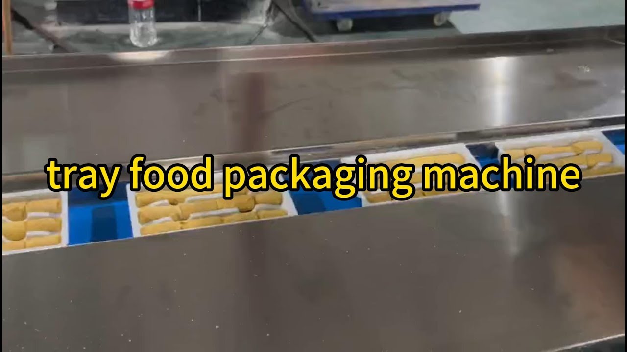 Chocolate packaging machine with tray, fruit packaging machine with tray 附托盒巧克力包裝機、托盒水果包裝機