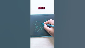 Dinesh Name Signature 😍🥰 Comment your name for signature 😊