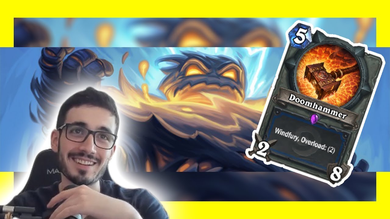 AGGRO OVERLOAD SHAMAN IN TOP 5 LEGEND | Rise of Shadows Hearthstone