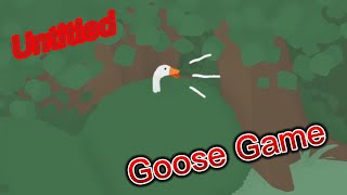 Садовник и Продавщица против гуся► Untitled Goose Game #1