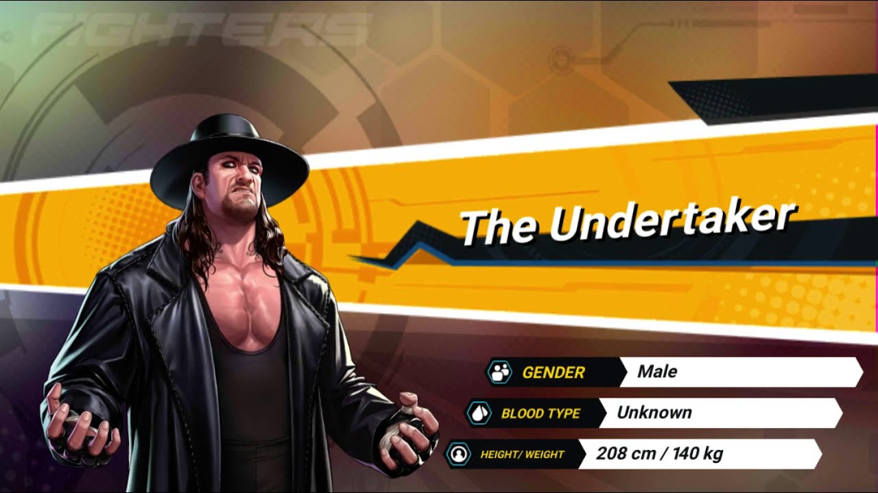 The Undertaker's Story (Unfinished) - KOF ALLSTAR X WWE