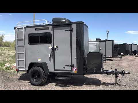 5x10 Colorado Off Road Trailer with A/C, power, insulation, windows, 19 inch clearance and more! @coloradotrailersinc