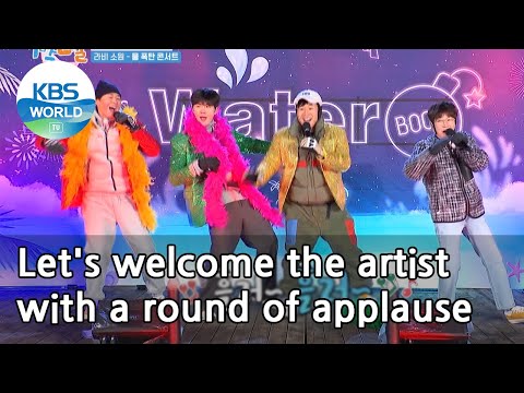 Let's welcome the artist with a round of applause (2 Days & 1