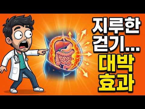 걷기 시작 10분 후, 몸속에서 벌어지는 충격적인 변화