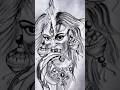 Jai ma kali ❤️🙏#art #shorts #viral #trending #youtubeshorts